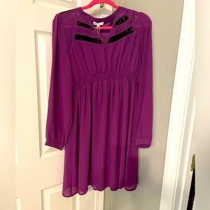 Momo Maternity Dress size med in Purple